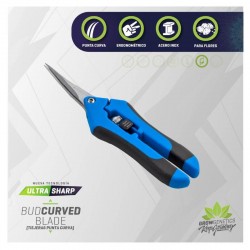 Tijera Curved blade azul –...