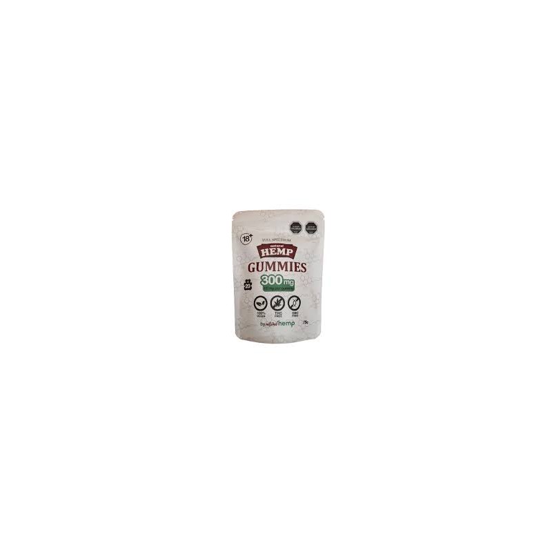 Gomitas de CBD libre de THC 300mg