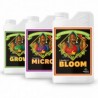 Nuevo PH PERFECT GROW+MICRO+BLOOM 1 LITRO-ADVANCED NUTRIENTS