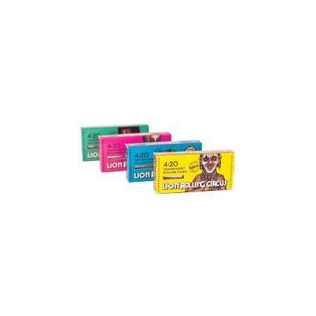 Transparent Rolling Paper 4:20 - LION ROLLING CIRCUS