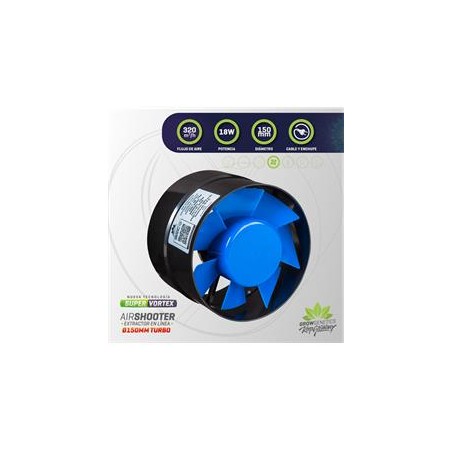 Extractor En Linea 150mm - Grow Genetics