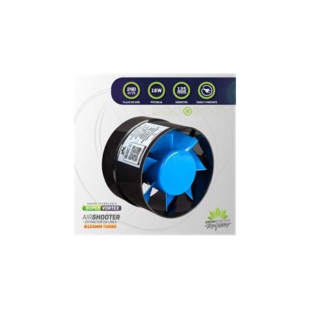 Extractor En Linea 125mm - Grow Genetics
