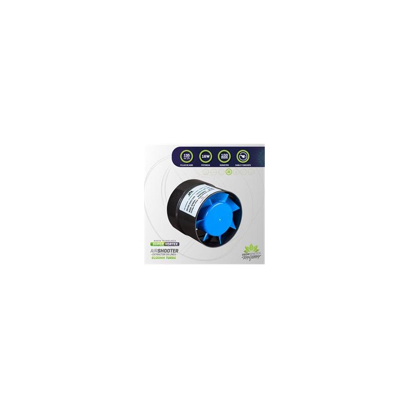 Extractor En Linea 100mm - Grow Genetics