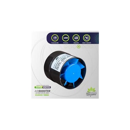 Extractor En Linea 100mm - Grow Genetics