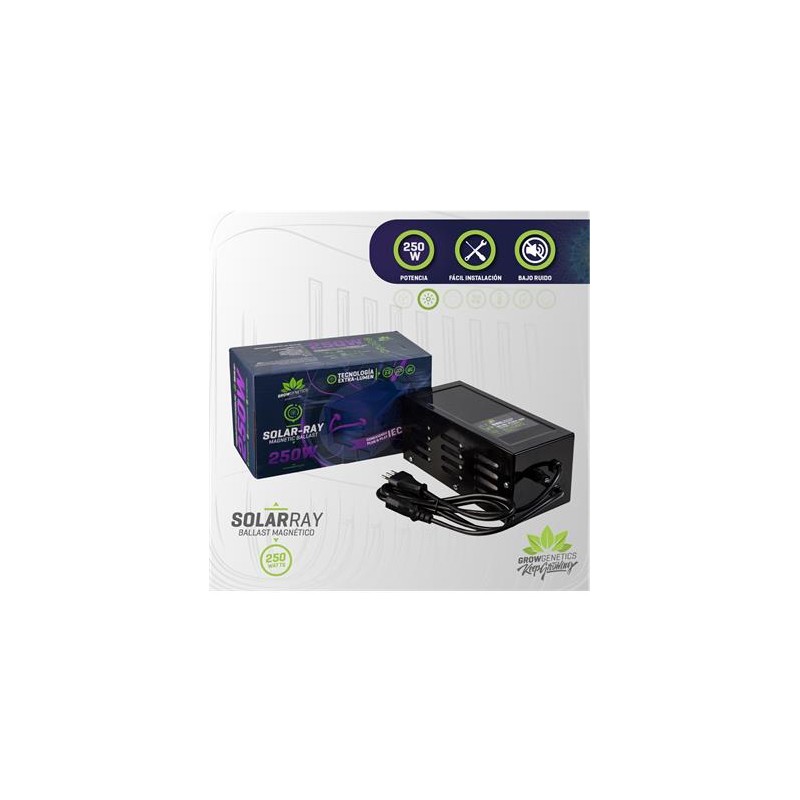 Ballast Solar Ray 250W - Plug and Play - Grow Genetics