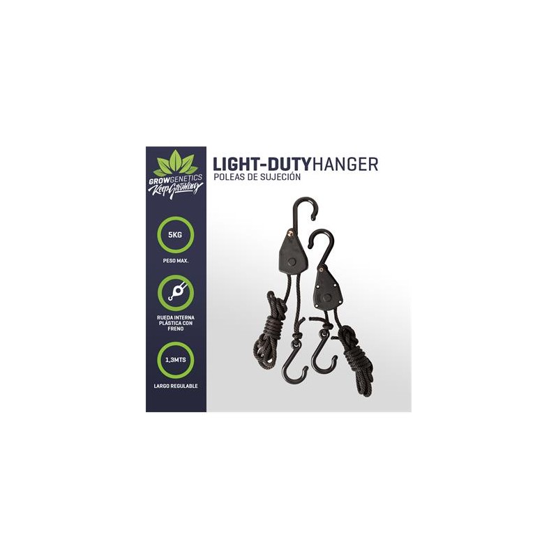 Poleas Light-Duty Hanger 5Kg - Grow Genetics