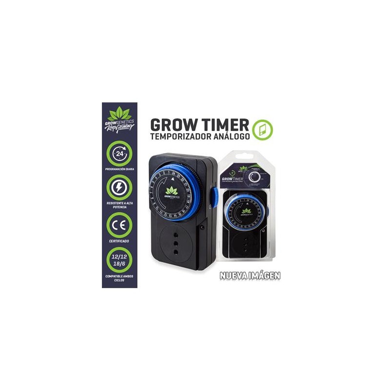 Timer Analogo - Grow Genetics