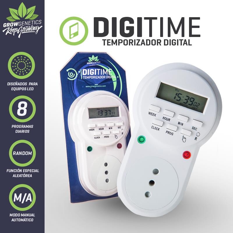 Timer Digital Digitime – Grow Genetics