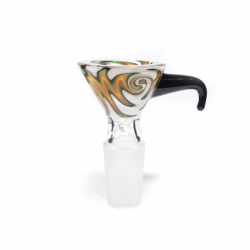 QUEMADOR PYREX 14MM RAINBOW - BONGLAB