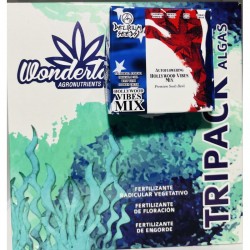 Pack Fertilizante Wonderland + MIX HOLLYWOOD VIBES x4 AUTO - Delirium Seeds
