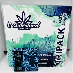Pack Fertilizante Wonderland + MOBY x4 - Delirium Seeds