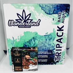 Pack Fertilizante Wonderland+ CREAM COOKIES x4 Delirium Seeds